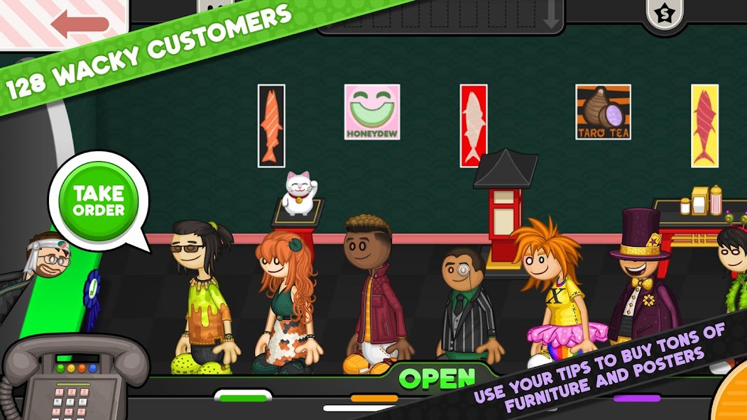 Papa's Sushiria To Go! screenshot 7