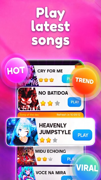 Magic Level 9 Music Piano Game screenshot 1