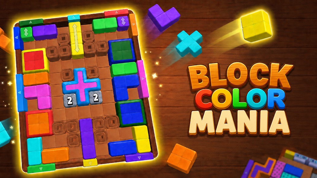 Block Color Mania, Puzzle Game screenshot 1