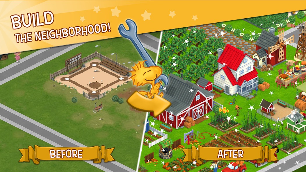 Peanuts: Snoopy Town Tale screenshot 2