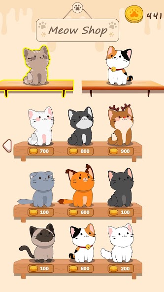 Duet Cats: Cute Popcat Music screenshot 1
