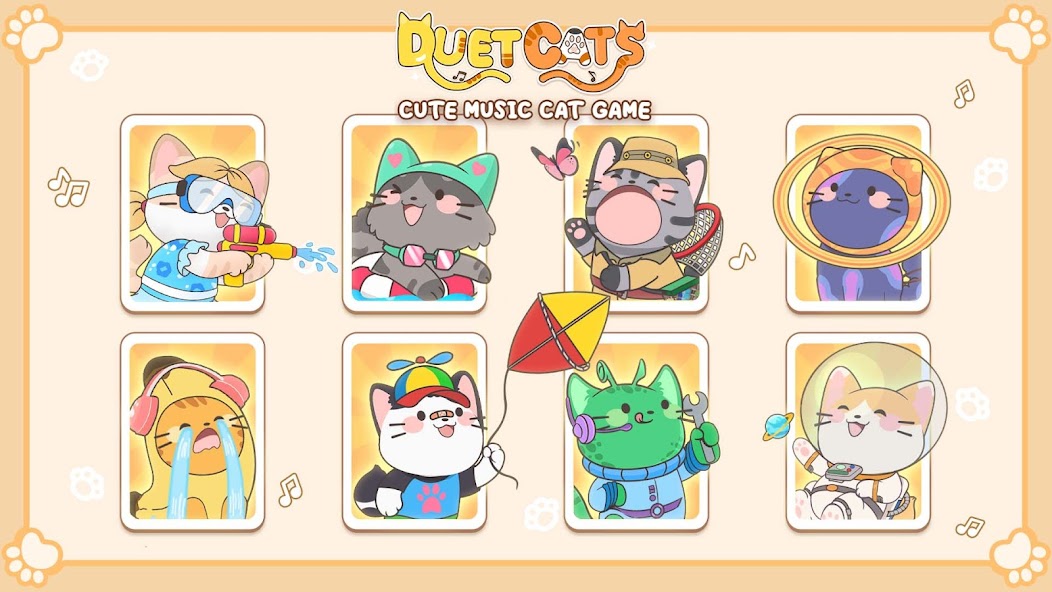 Duet Cats: Cute Popcat Music screenshot 6