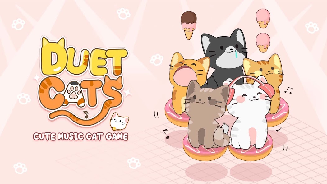 Duet Cats: Cute Popcat Music screenshot 7