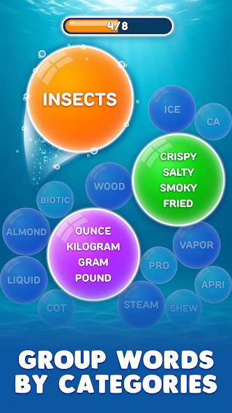 Bubble Word Jam screenshot 1