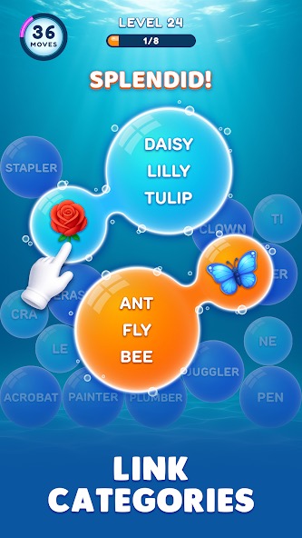 Bubble Word Jam screenshot 4