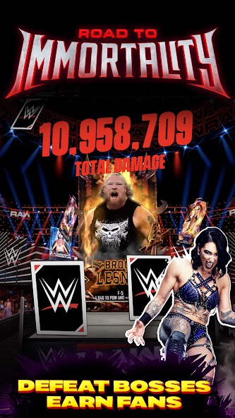 WWE SuperCard - Battle Cards screenshot 4