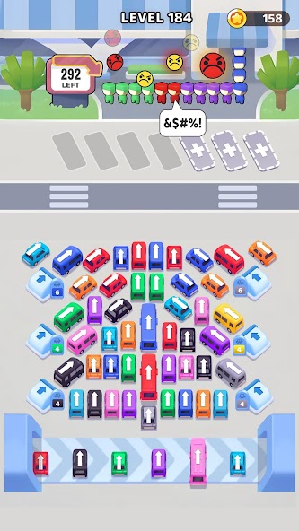 Bus Frenzy : Station Shuffle screenshot 4