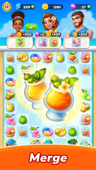 Tasty Travels: Merge Game screenshot 2