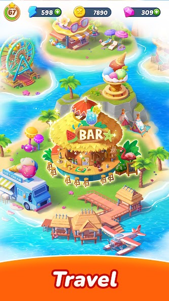 Tasty Travels: Merge Game screenshot 5