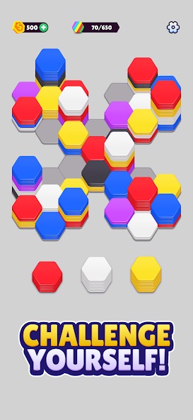 Hexa Sort screenshot 2