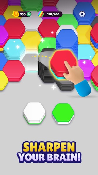Hexa Sort screenshot 3