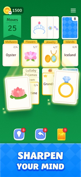 Solitaire Associations Journey screenshot 1