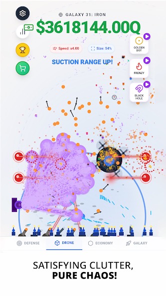 Idle Dot Shooter! screenshot 1