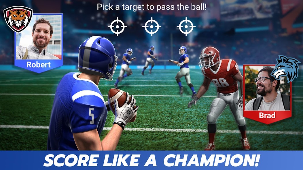 Football Battle - Touchdown! screenshot 1