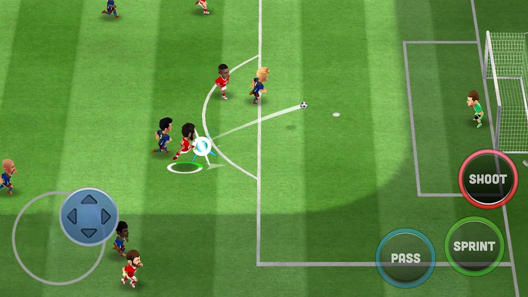 Mini Football - Soccer Game screenshot 1