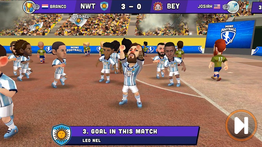 Mini Football - Soccer Game screenshot 6