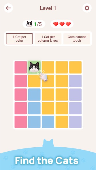 Meowdoku: Brain Puzzle Games screenshot 2