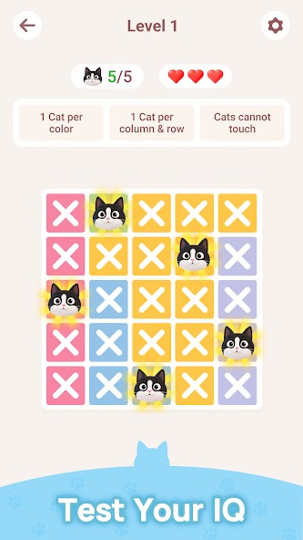Meowdoku: Brain Puzzle Games screenshot 5