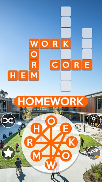 Wordscapes screenshot 1
