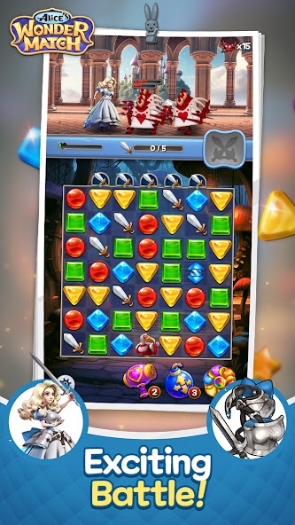 Alice Wonder Match screenshot 3
