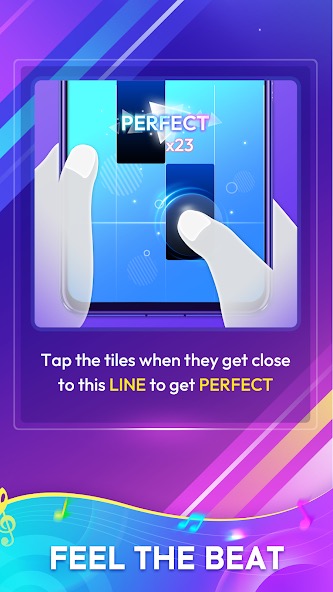 Rhythm Tiles : Piano Game screenshot 4