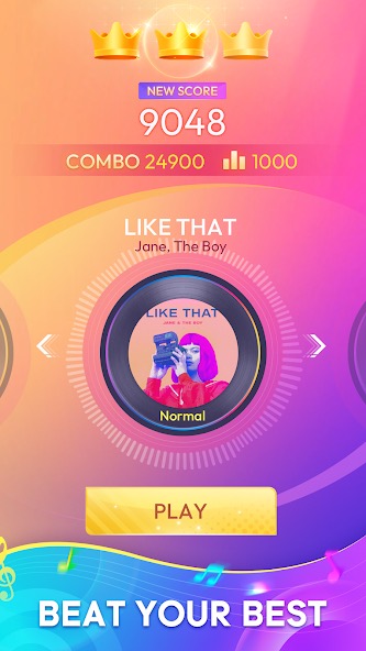 Rhythm Tiles : Piano Game screenshot 5