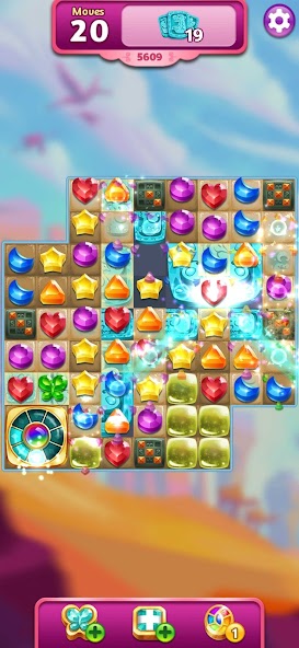 Genies Gems - Match 3 Game screenshot 7