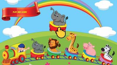 Funny Animals: Play and learn! screenshot 2