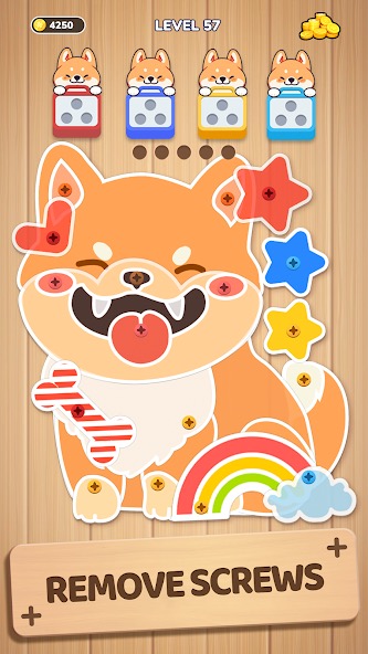 Woodle Screw Jam: Nuts & Bolts screenshot 2