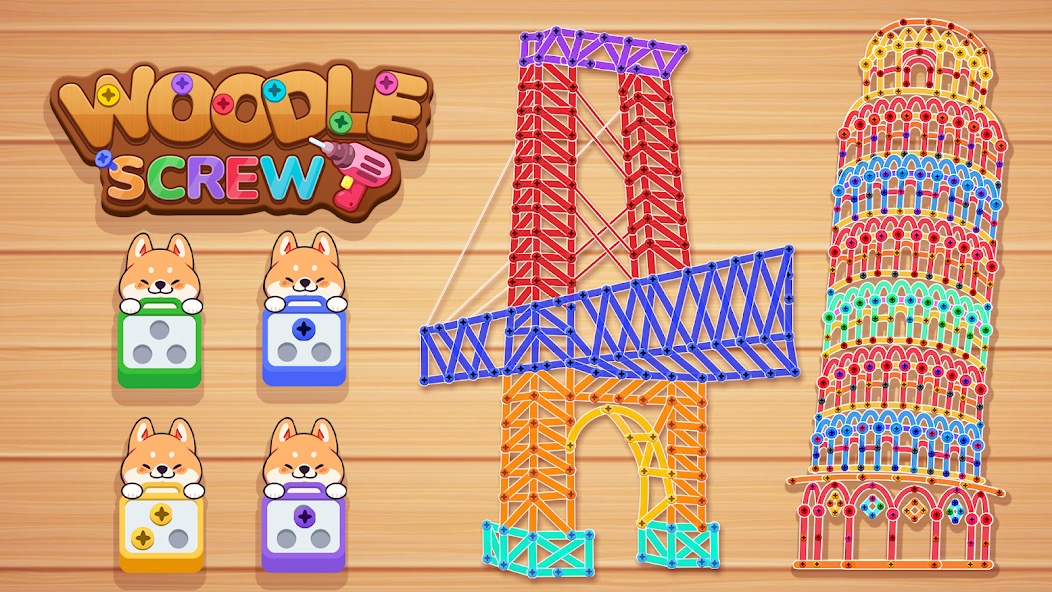 Woodle Screw Jam: Nuts & Bolts screenshot 8