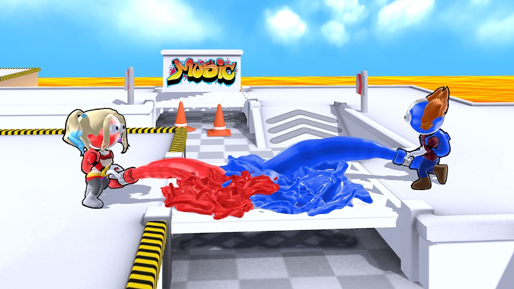 Dye Hard - Color War screenshot 2