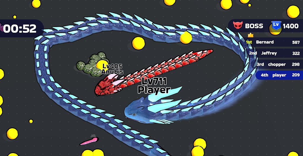 Snake Clash! screenshot 1