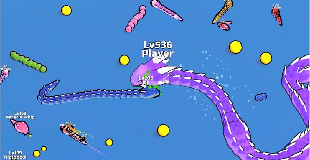 Snake Clash! screenshot 2