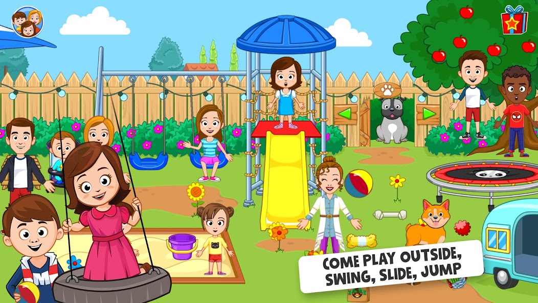 My Town Home - Family games screenshot 4