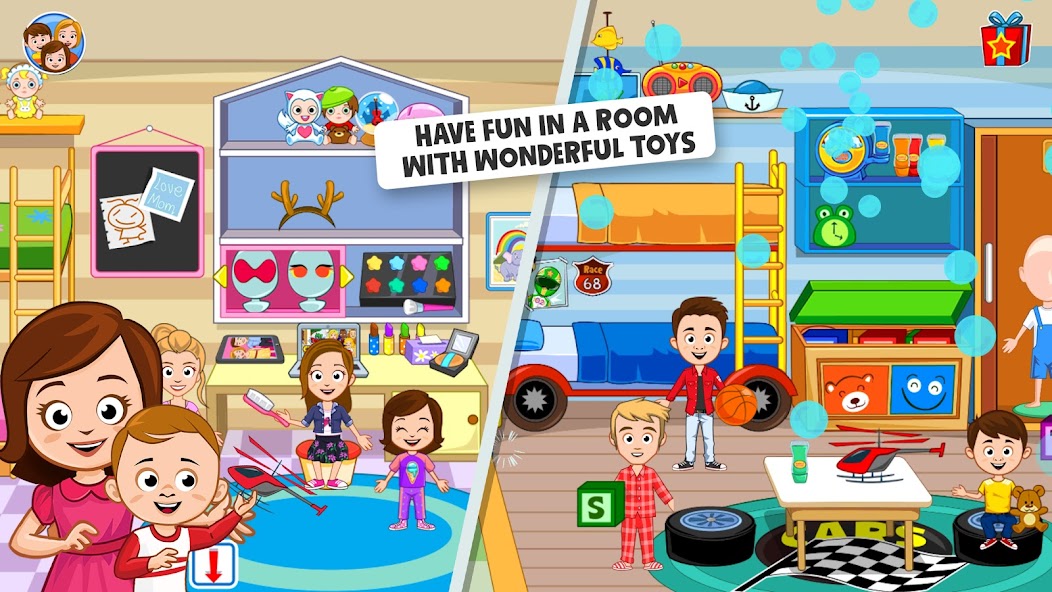 My Town Home - Family games screenshot 5